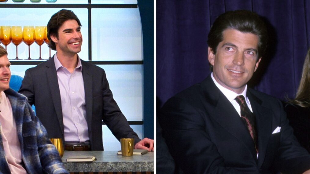 Stew Stewart from 'Love Is Blind' Season 11 and JFK Jr.