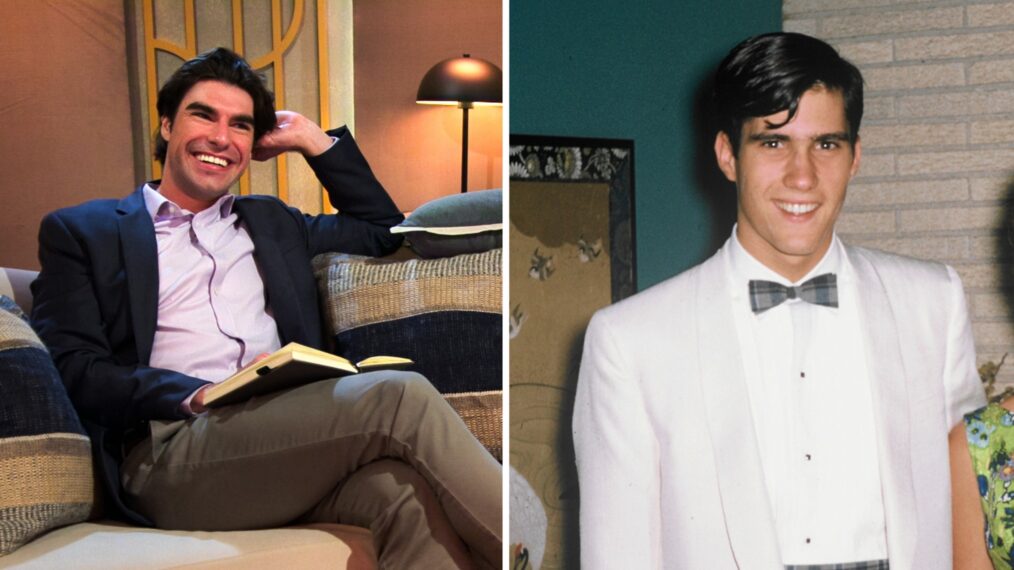 Stew Stewart from 'Love Is Blind' Season 11 and young Mitt Romney