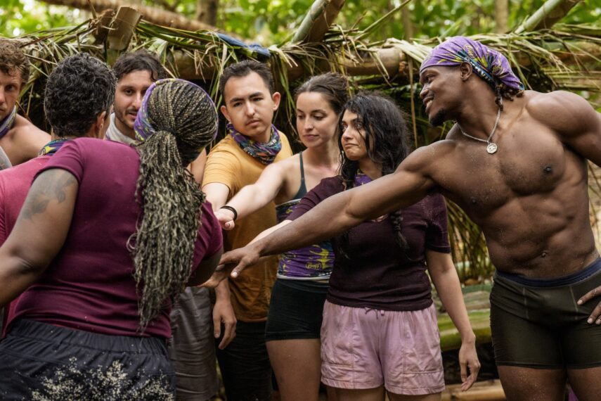Cristian Chavez, Linnea Capobianco, Ana Sani, Ori Jean-Charles in 'Survivor 51' Episode 2
