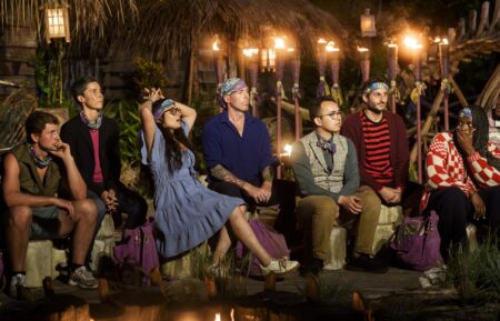 Tribal council in 'Survivor 51' Episode 2