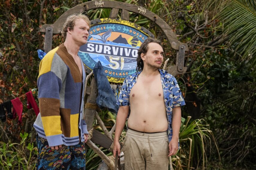 Brady Booker and Danny “Kilby” Kilby in 'Survivor' Season 51 Episode 3