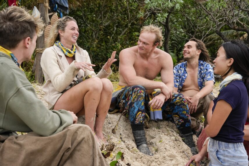Patt Cannaday, Brady Booker, Danny “Kilby” Kilby, An “Thien An” Nguyen in 'Survivor 51' Episode 3