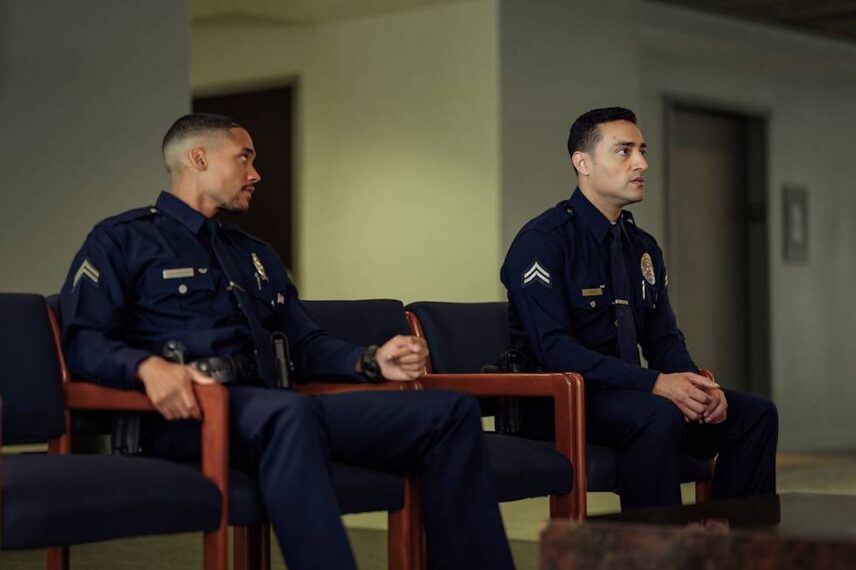 Adain Bradley (“Malik Anderson”) and Freddy Miyares (“Ethan Cole”) — 'S.W.A.T. Exiles'