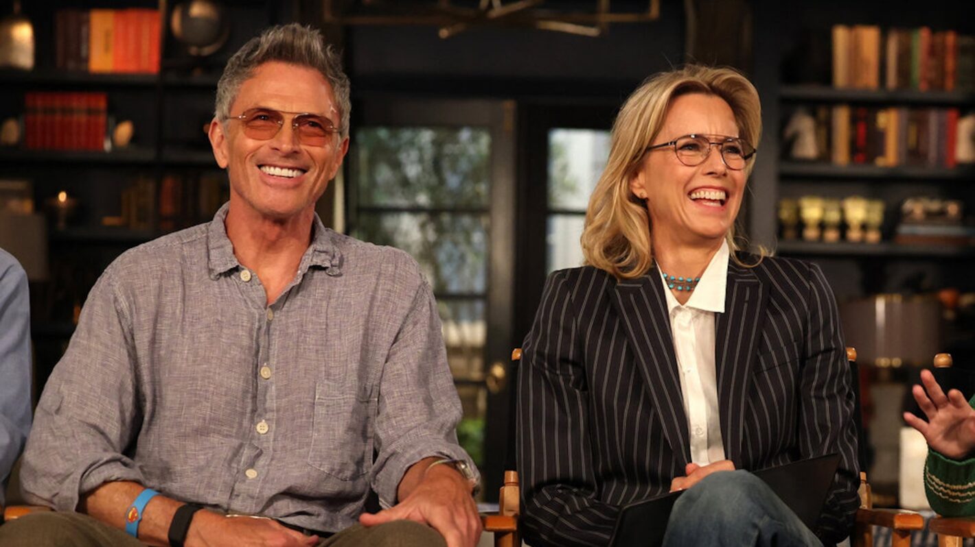 Tim Daly, Téa Leoni at the Universal Studios Lot on Monday, August 10, 2026
