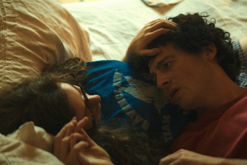 Julia Garner as Caroline Ellison, Anthony Boyle as Sam Bankman-Fried — 'The Altruists'