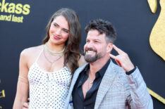 Alexis Lete and Johnny Bananas at the 'Jackass: Best and Last' Los Angeles premiere held at Paramount Theatre on June 24, 2026 in Los Angeles, California