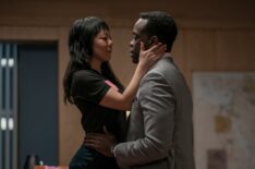 Ali Ahn as Eidra Park, Ato Essandoh as Stuart Hayford in 'The Diplomat' Season 4 Episode 6