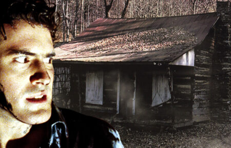 The Evil Dead Cabin graphic