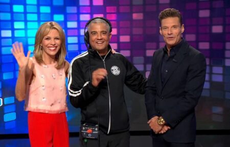 "Wheel of Fortune" stage manager Jimmy McGuire on the October 23, 2026 episode, announcing his retirement