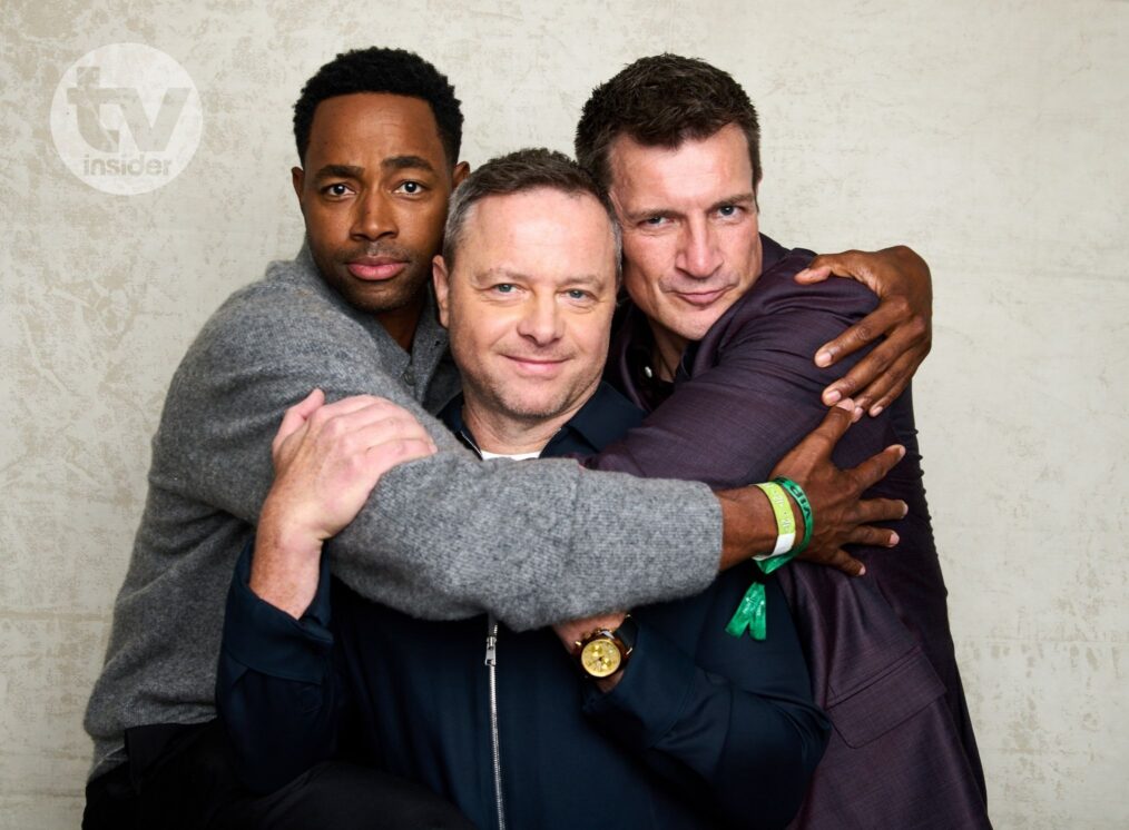 Jay Ellis, Alexi Hawley, and Nathan Fillion — 'The Rookie' in TV Insider's New York Comic Con 2026 Studio