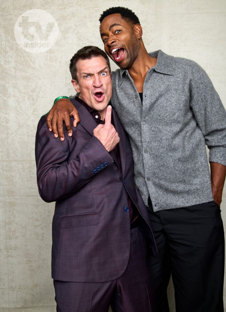 Nathan Fillion and Jay Ellis — 'The Rookie' in TV Insider's New York Comic Con 2026 Studio