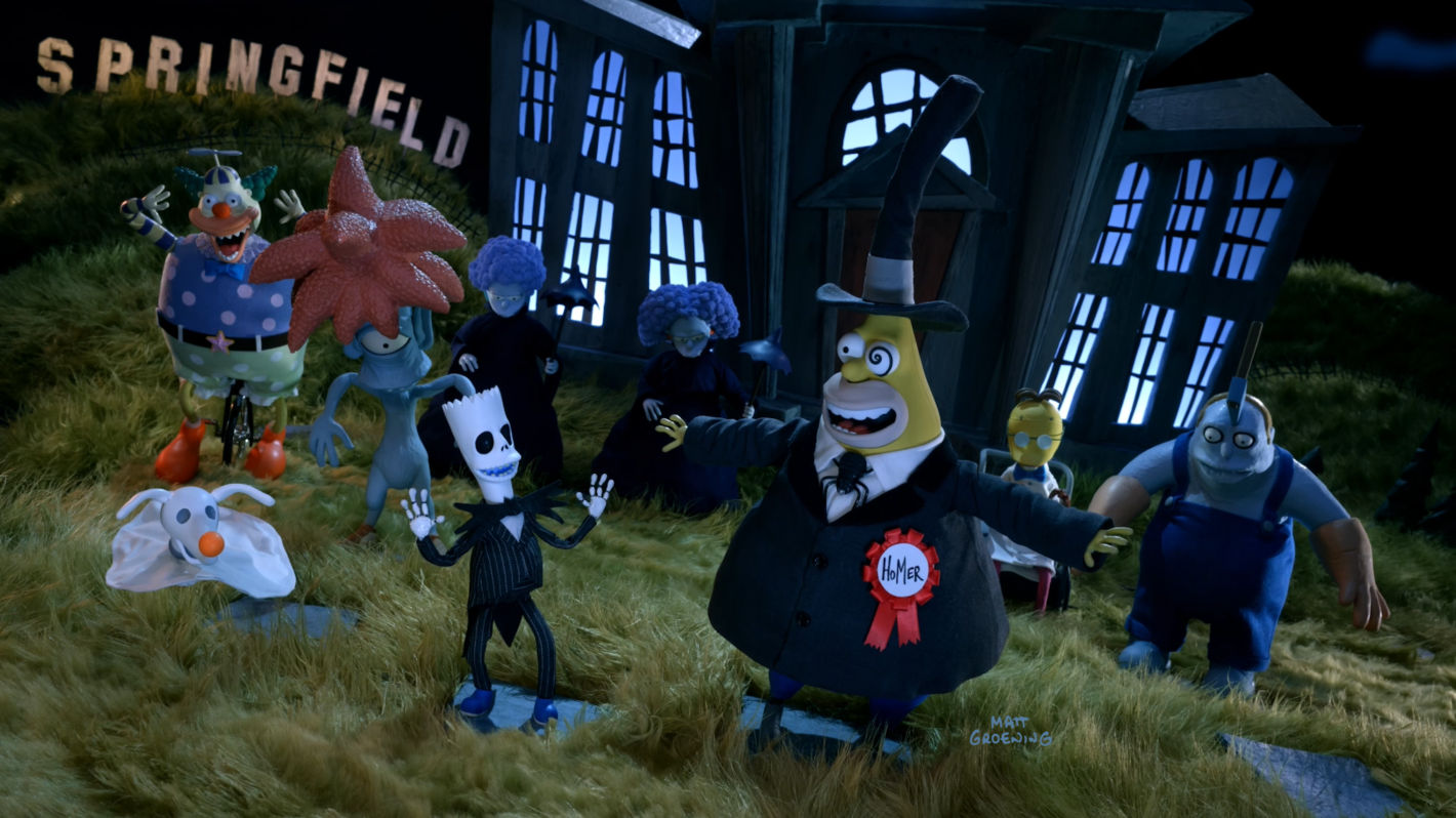 The Simpsons Parodies The Nightmare Before Christmas in Treehouse of Horror XXXVII Opening The Simpsons Parodies The Nightmare Before Christmas in Treehouse of Horror XXXVII Opening