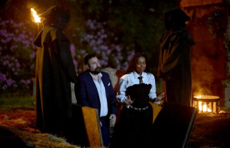 THE TRAITORS: NEW BLOOD -- "Wake of the Living Dead" Episode 505 -- Pictured: The Graveyard -- (Photo by: Euan Cherry/NBC)