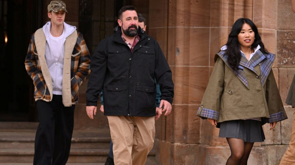 THE TRAITORS (NBC) -- The Traitors: New Blood -- "A Murder of Necessity" Episode 506 -- Pictured: (l-r) Wyatt Gillespie, Joe Vanella, Abby Lee