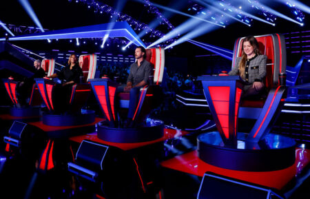 Adam Levine, Queen Latifah, Riley Green, Kelly Clarkson