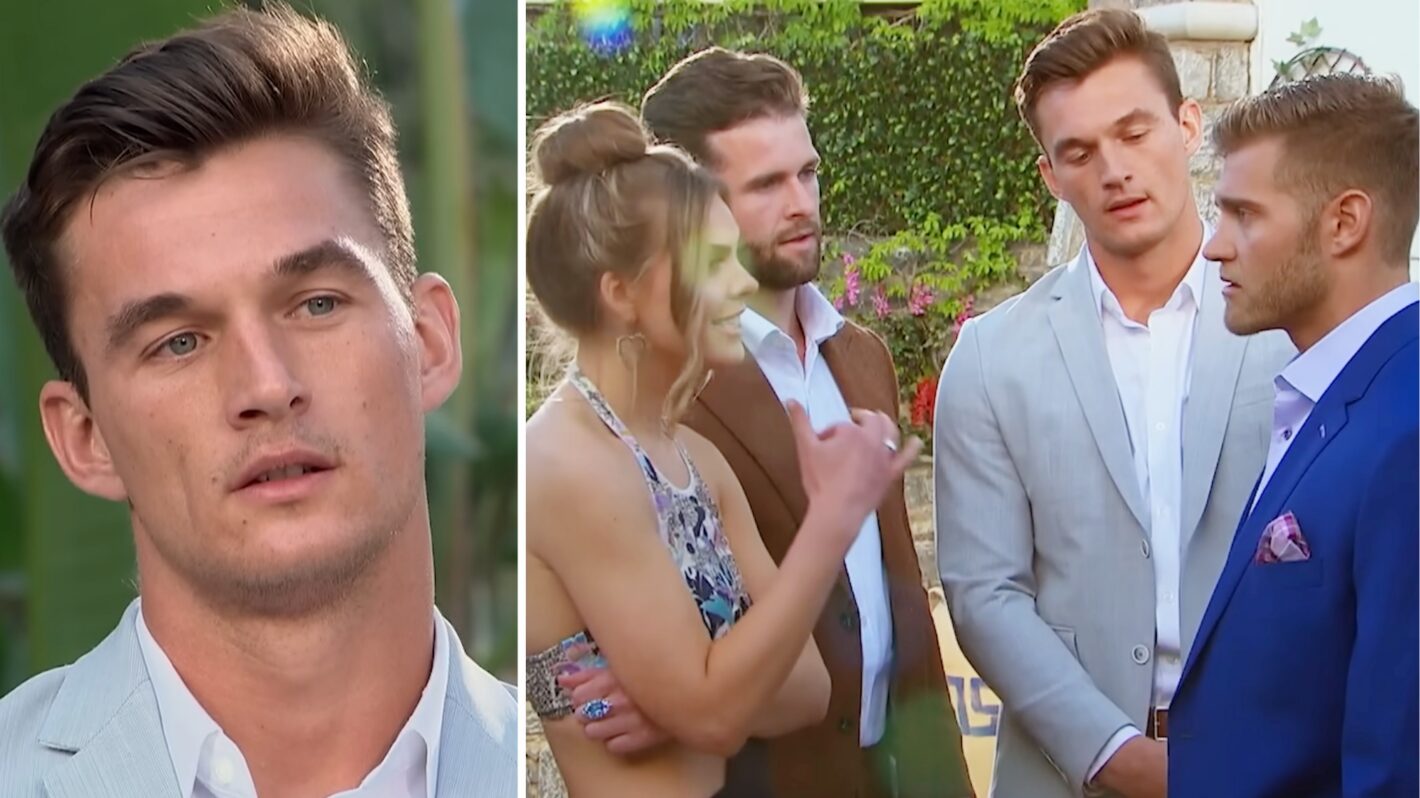 Tyler Cameron, Hannah Brown, Jed Wyatt, and Luke Parker of 'The Bachelorette'