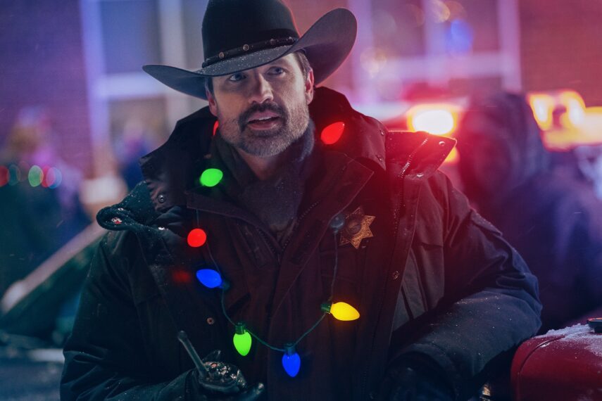 Walker Hayes as Sheriff Sanderson in Guarding Stars
