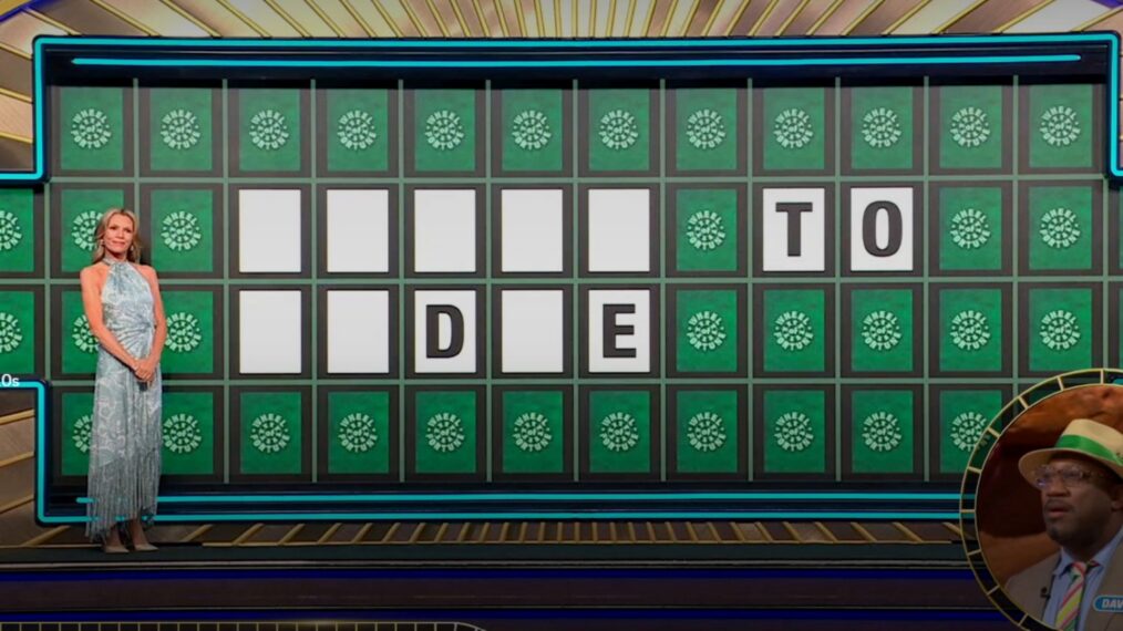 "Wheel of Fortune" contestant David Charles solving the Bonus Round puzzle on September 30, 2026