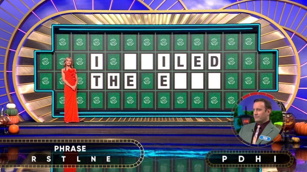 "Wheel of Fortune" contestant Ted Quann on October 27, 2026