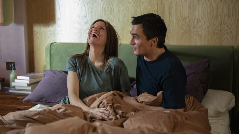 Sharon Horgan and Rupert Friend in 'Youth' Season 1