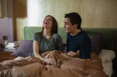 Sharon Horgan and Rupert Friend in 'Youth' Season 1
