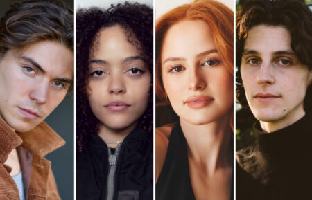 QUINTESSA SWINDELL (Credit- Elizabeth Wirija); Evan Adams - Credit: Frederick Levy; Madelaine Petsch; Owen_Painter, Credit: Laura Labowitz