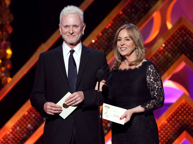 Anthony Geary and Genie Francis at The Daytime Emmys