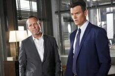 Dean Winters and Josh Duhamel in Battle Creek - Season 1