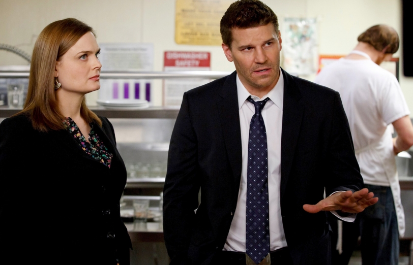 Bones - Emily Deschanel and David Boreanaz