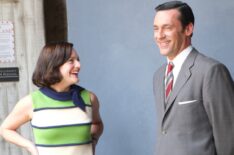 Behind the scenes of Mad Men - Elisabeth Moss and Jon Hamm