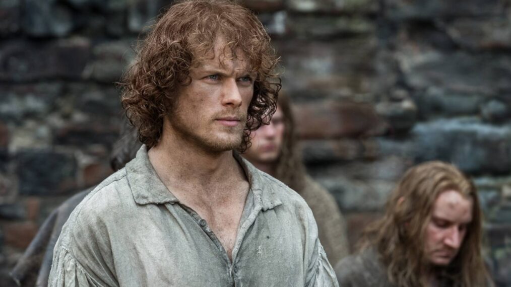 Sam Heughan in Outlander