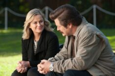 Parks and Recreation - Amy Poehler and Leslie and Nick Offerman as Ron
