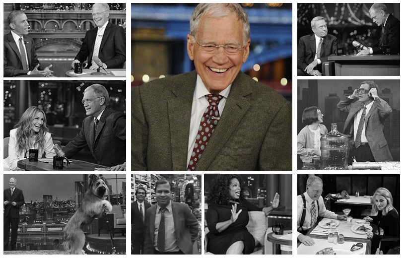Roush tribute to the David Letterman Show