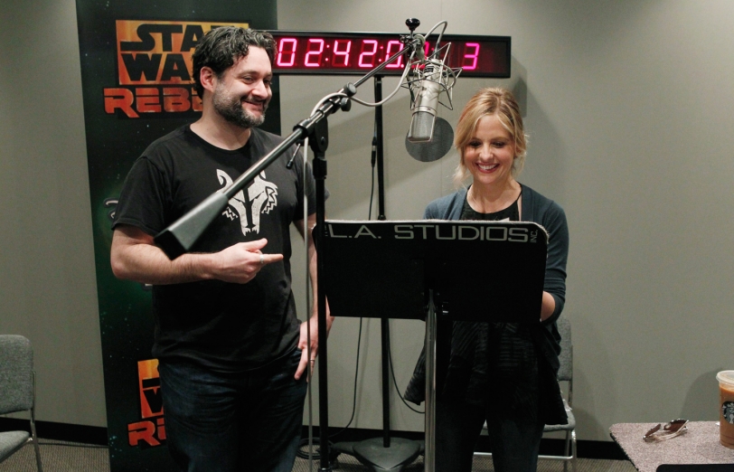 Star Wars Rebels with Sarah Michelle Geller