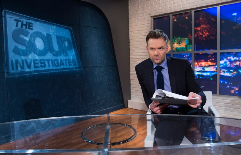 Joel McHale in The Soup
