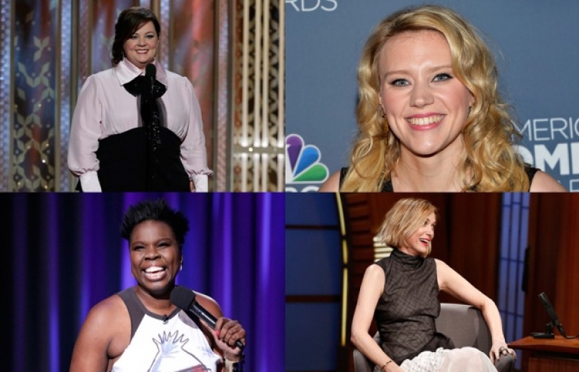 Melissa McCarthy, Kate McKinnon, Kristen Wiig and Leslie Jones