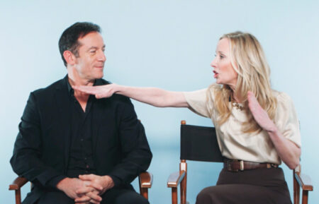 Jason Isaacs and Anne Heche of 'Dig' talk unpredictable scripts