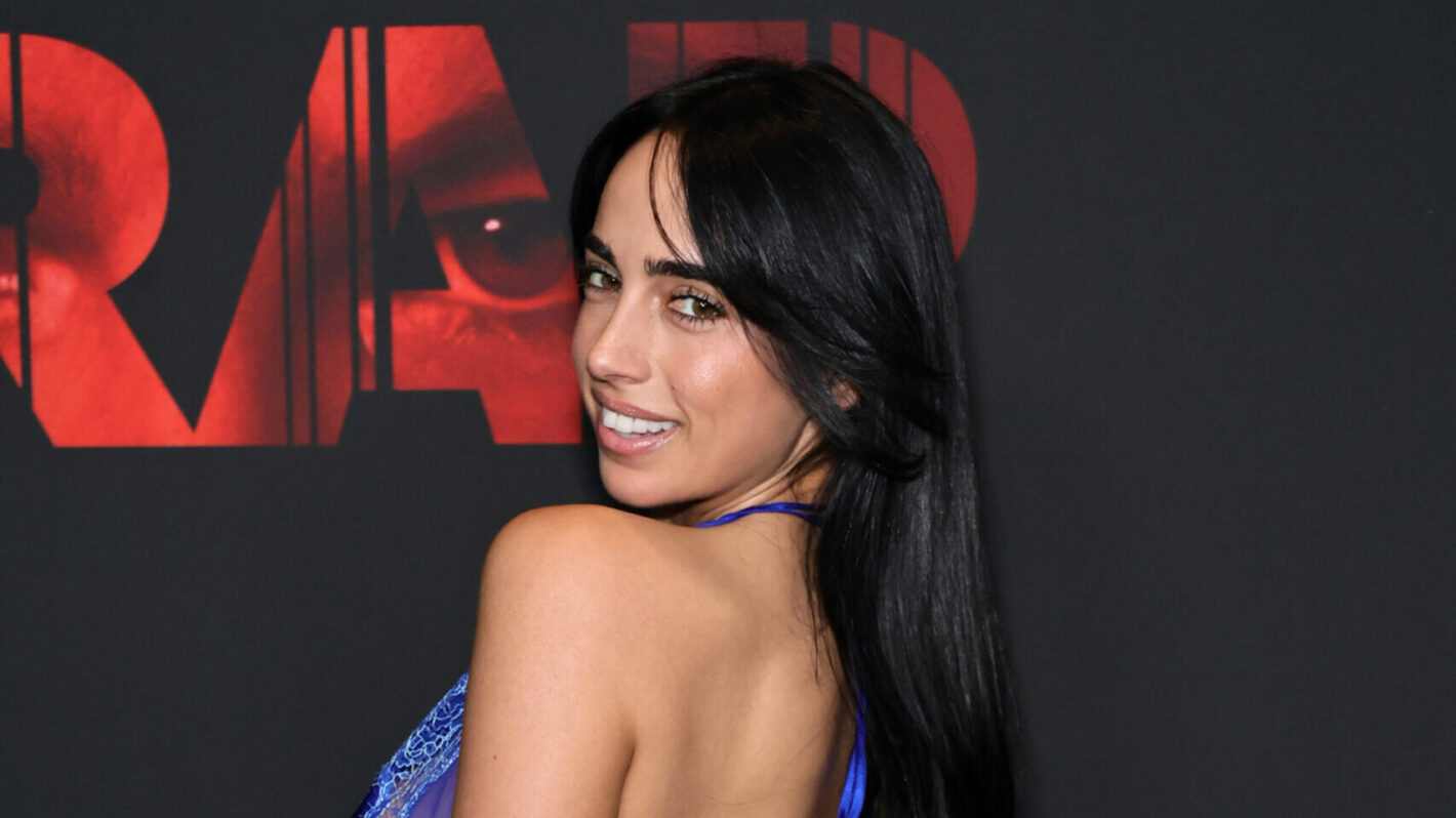 Maria Georgas as the 'Trap' world premiere
