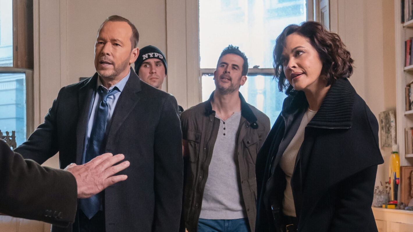 Donnie Wahlberg as Danny Reagan, Marisa Ramirez as Maria Baez in 'Blue Bloods' Season 14 Episode 10 - 'The Heart of a Saturday Night'