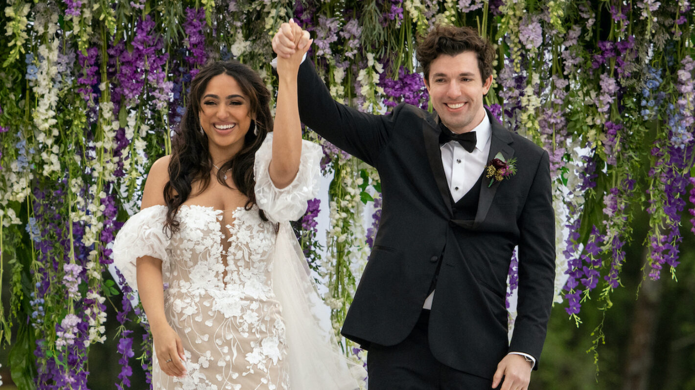 Bliss and Zack Goytowski in 'Love Is Blind' Season 4 Finale